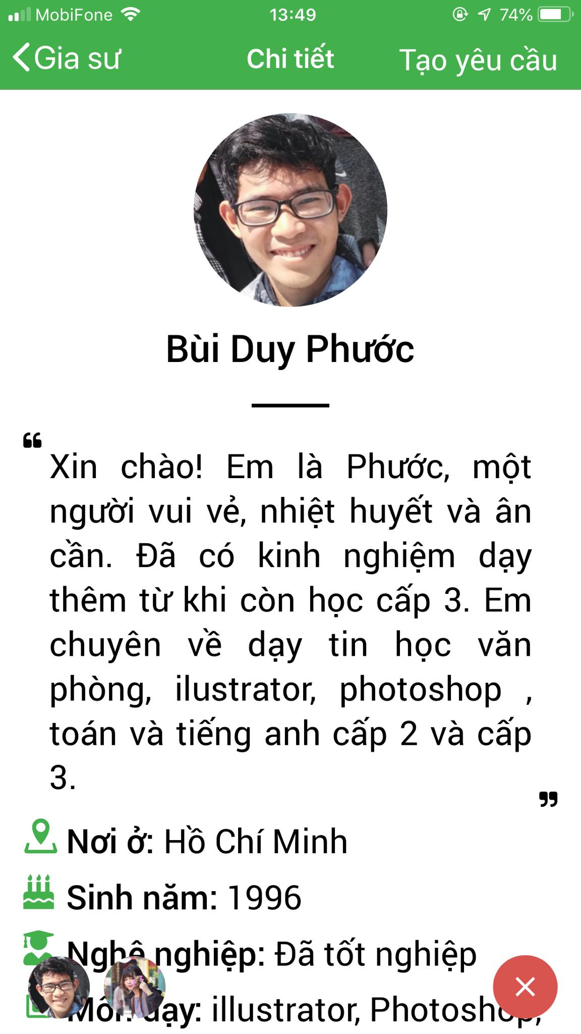 App Daykemtainha.vn Photoshop